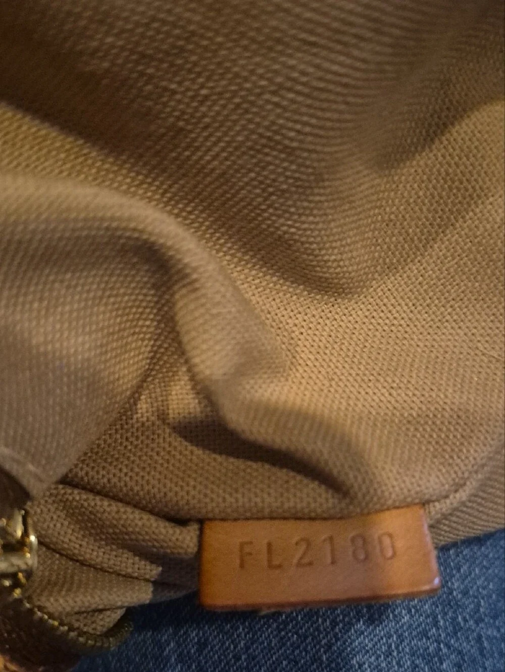 Louis Vuitton Monogram Canvas Hobo Bag in Brown and Tan